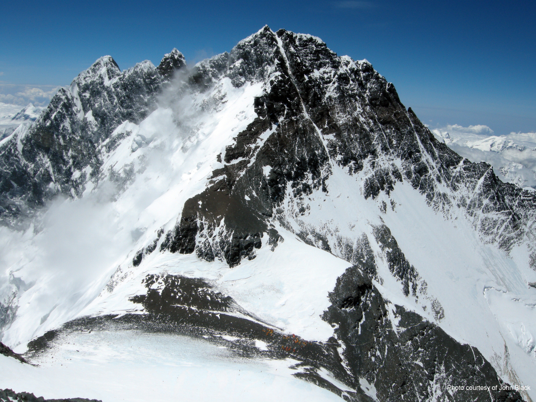 Lhotse with Camp 4